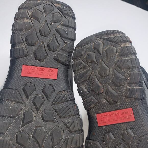 SKECHERS Women’s Work McColl Comp Toe Work Boot. Waterproof. Black. Size 8.5 - Picture 15 of 16